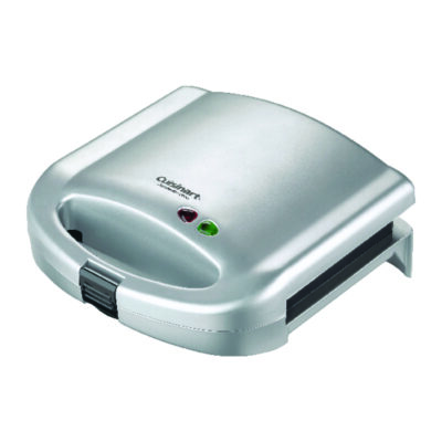 Cuisinart 8-3/4 in. L X 9 in. W Stainless Steel Nonstick Surface Silver Sandwich Grill