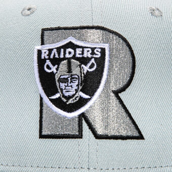 New Era 59Fifty Las Vegas Raiders City Original Hat – Grey, Black Fashion