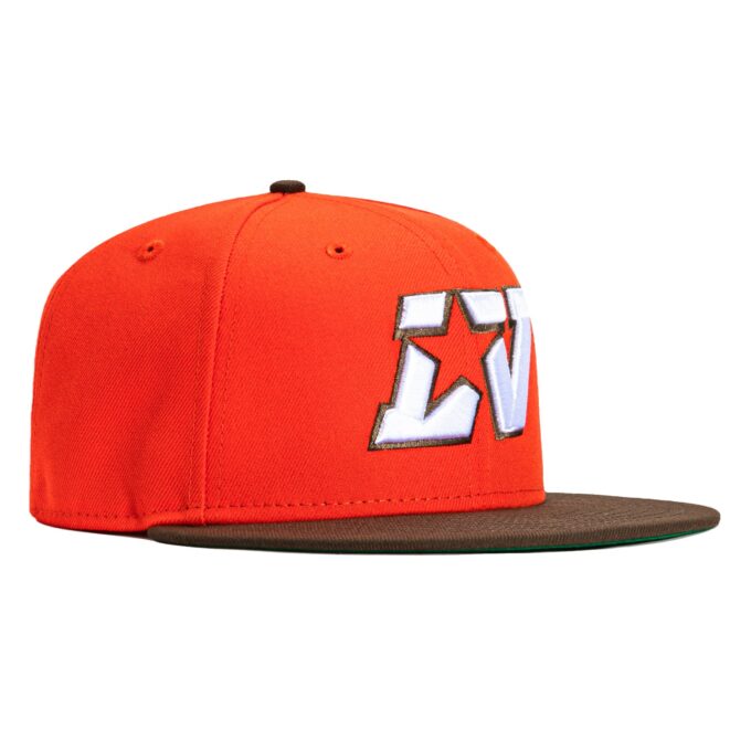 New Era 59Fifty Las Vegas Stars Hat – Orange, Brown Hot on Sale