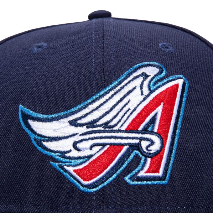 New Era 59Fifty Los Angeles Angels 40th Anniversary Patch Pink UV Hat –  Light Navy Online Sale
