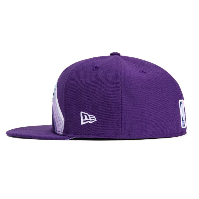 New Era 59Fifty 2023 City Utah Jazz Logo Patch Hat – Purple on Sale