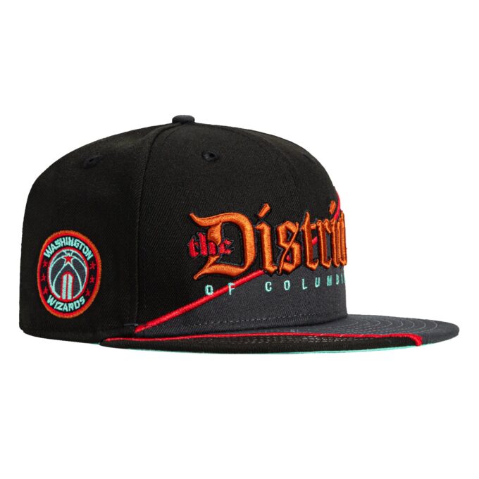 New Era 59Fifty 2023 City Washington Wizards Logo Patch Hat – Black Fashion