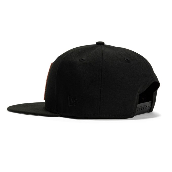 New Era 9Fifty Arizona Diamondbacks Flag A Snapback Hat – Black, Red, Metallic Copper Fashion