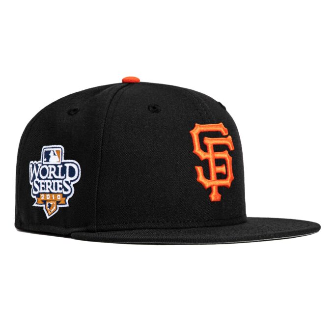 New Era 9Fifty San Francisco 2010 World Series Patch Game Snapback Hat – Game Sale