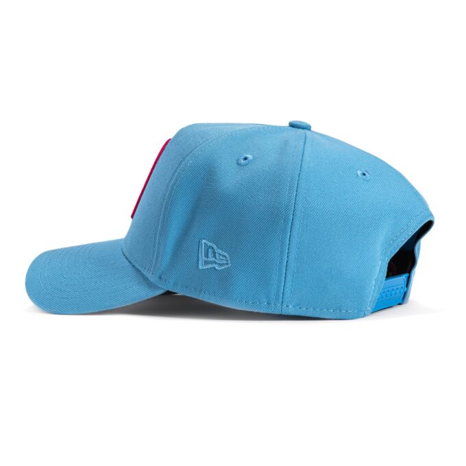 New Era 9Forty A-Frame Mexico World Baseball Classic Snapback Hat – Light Blue, Magenta Online