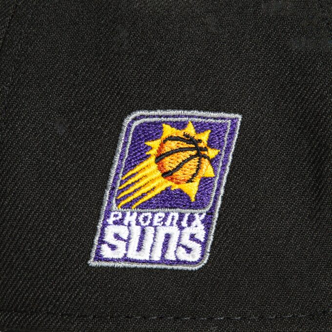 New Era 9Forty A-Frame Phoenix Suns Logo Patch Burst Snapback Hat – Black Sale