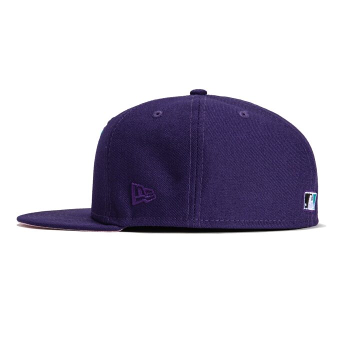 New Era 59Fifty Arizona Diamondbacks 2001 World Series Patch Pink UV Hat – Purple Online now
