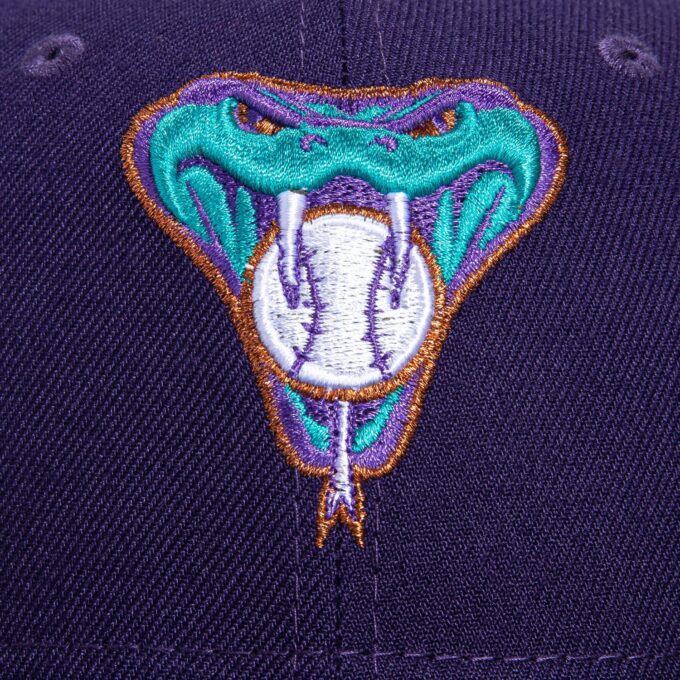 New Era 59Fifty Arizona Diamondbacks 2001 World Series Patch Pink UV Hat – Purple Online now