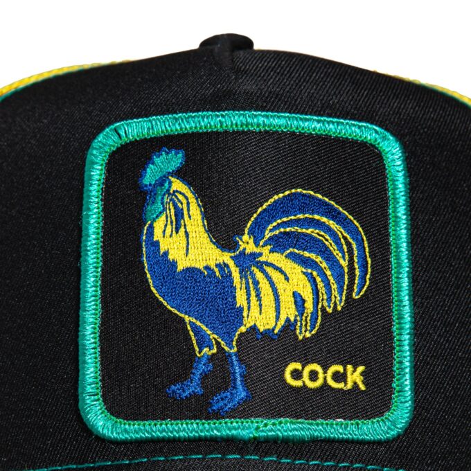 Goorin Bros Rooster Trip Adjustable Trucker Hat – Black, Yellow Online Sale