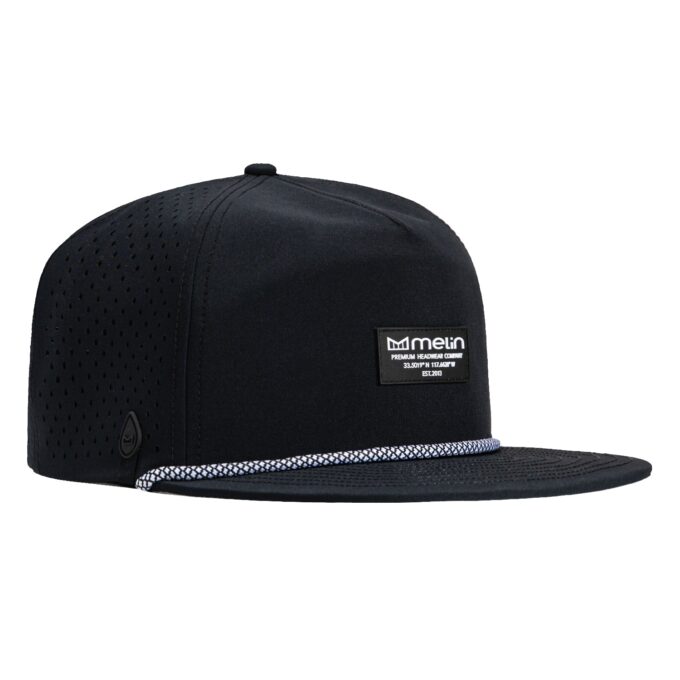 Melin Coronado Brick Hydro Snapback Hat – Black Online now